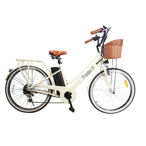 Elegance camel thru Creem color E Bike