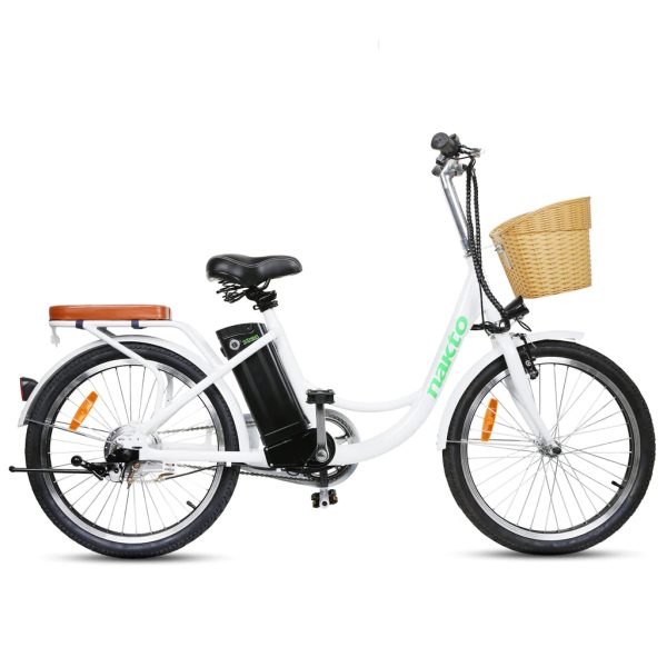 Elegance camel thru white E Bike