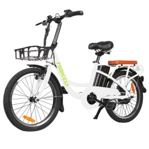 Nakto Pony White Electric Bike | E Bike for sale